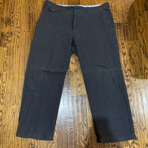 Charcoal L.L. Bean pants, size 38–29.